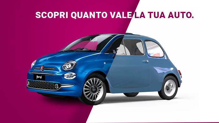 SCOPRI QUANTO VALE LA TUA AUTO